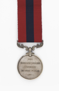 Distinguished Conduct Medal Reverse